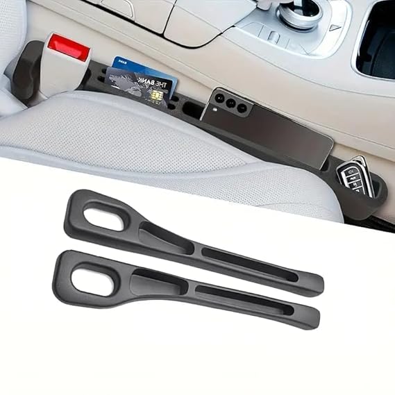 Car Seat Gap Filler – Prevent Phone & Key Drops While Driving (Set of 2)