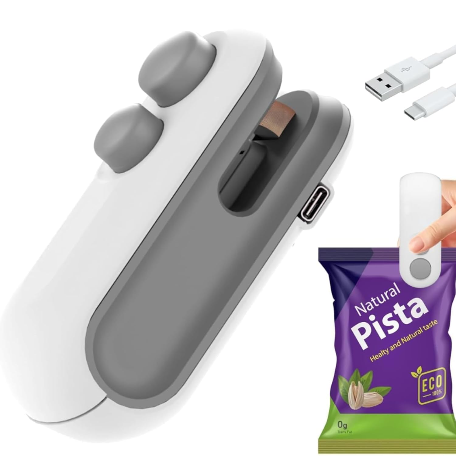 Mini Heat Sealer – Reseal Snack Packets in Seconds