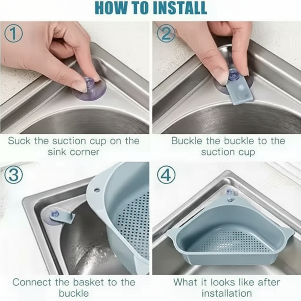 Multipurpose Sink Basket